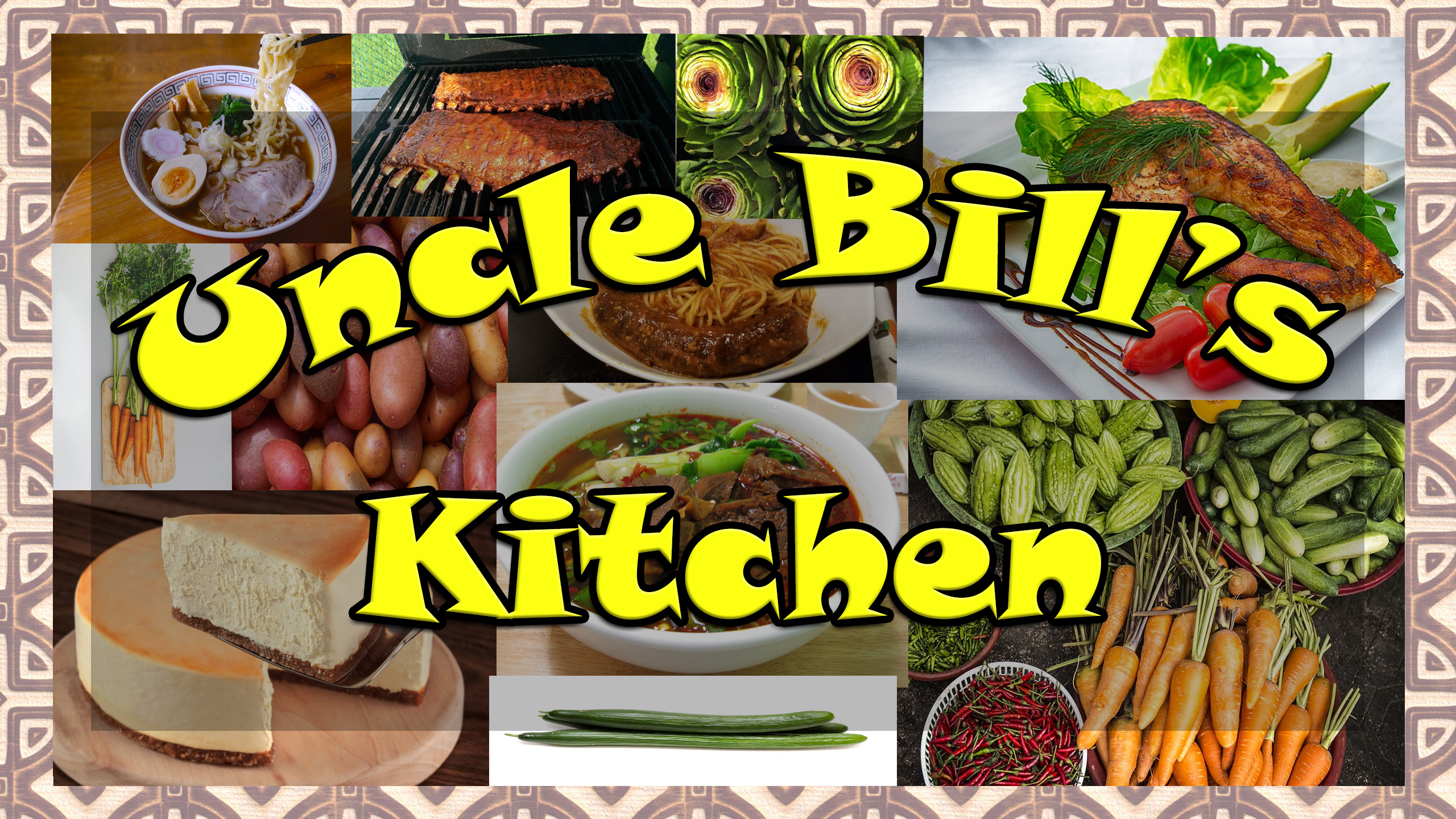 Bill's kitchen channel art