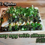 Century egg with silken tofu 皮蛋豆腐 Cover