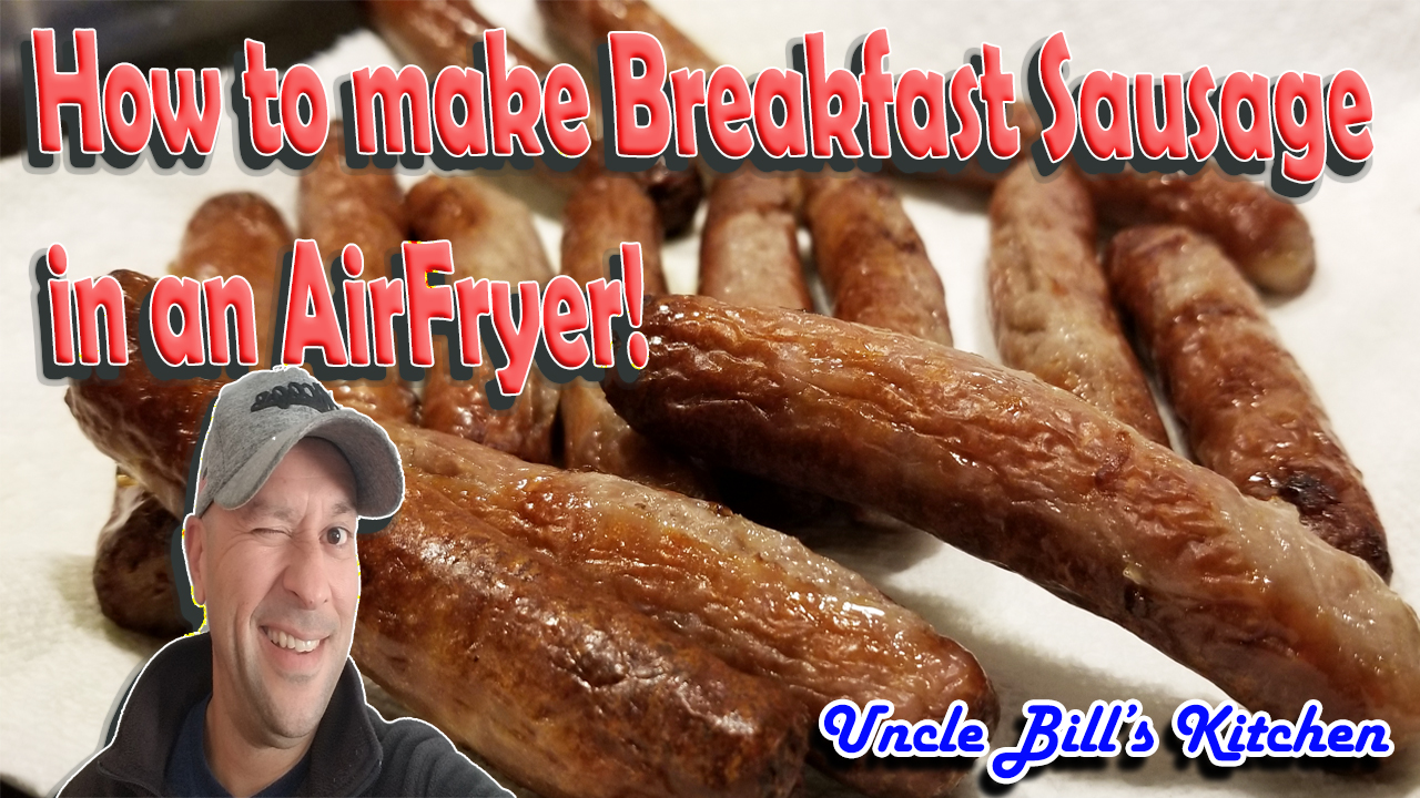 How to Make Breakfast Sausage in an Airfryer Cover