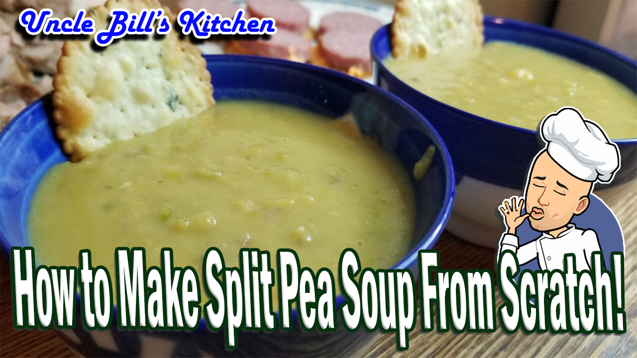 How to Make Homemade Split Pea Soup from Scratch Cover