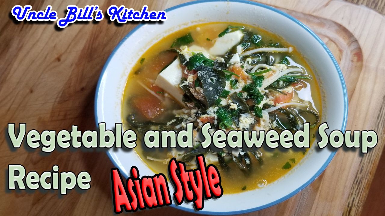 Vegetable and Seaweed Soup cover