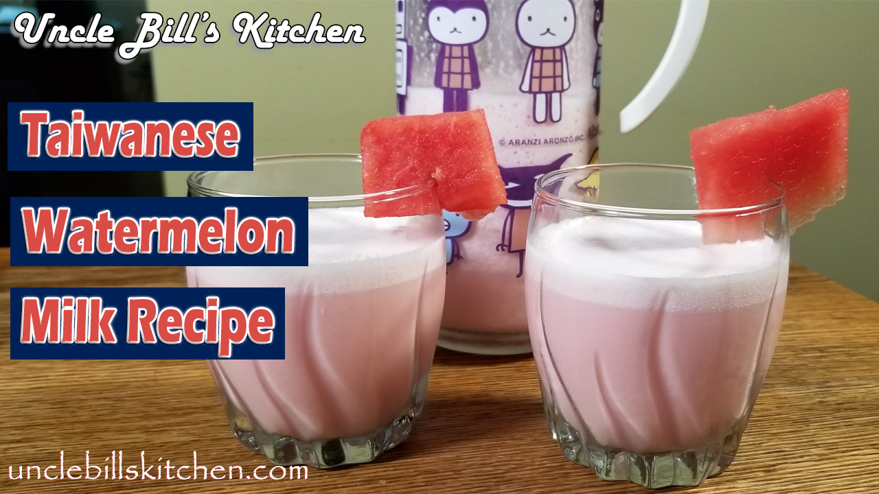 Taiwanese Watermelon Milk Recipe