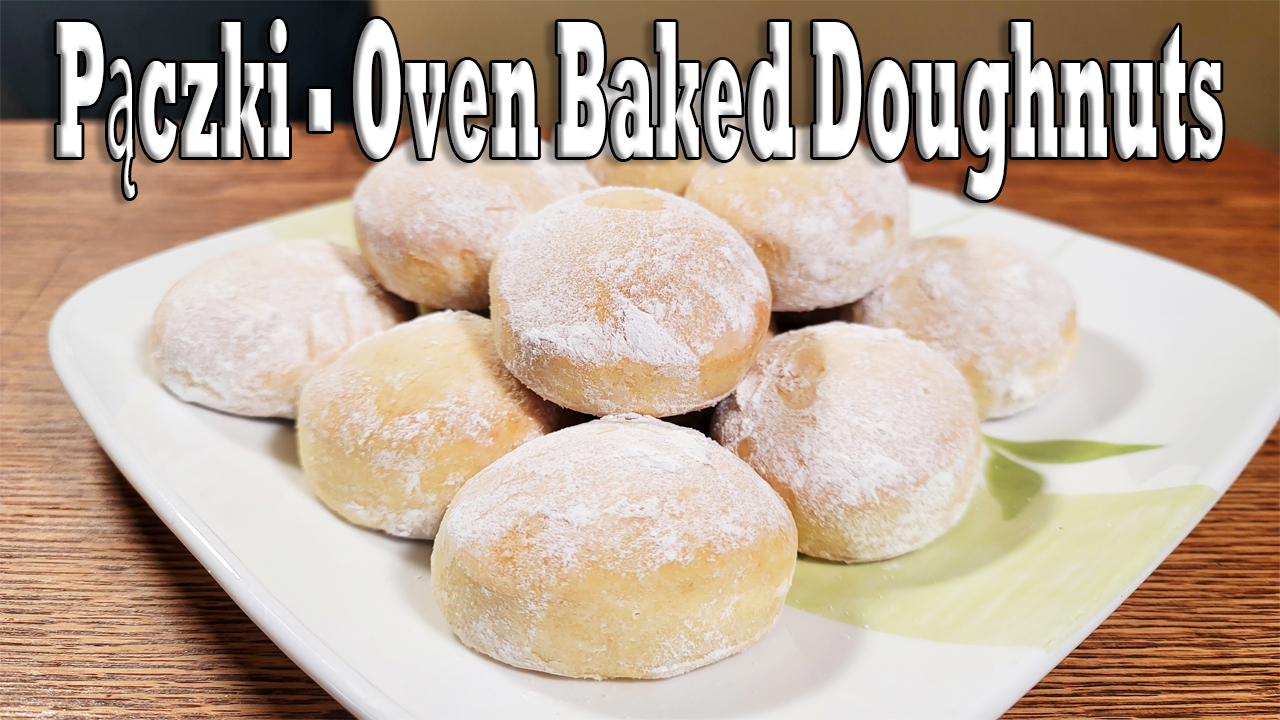 Pączki - Polish Jelly Donuts - Oven Baked Doughnuts cover