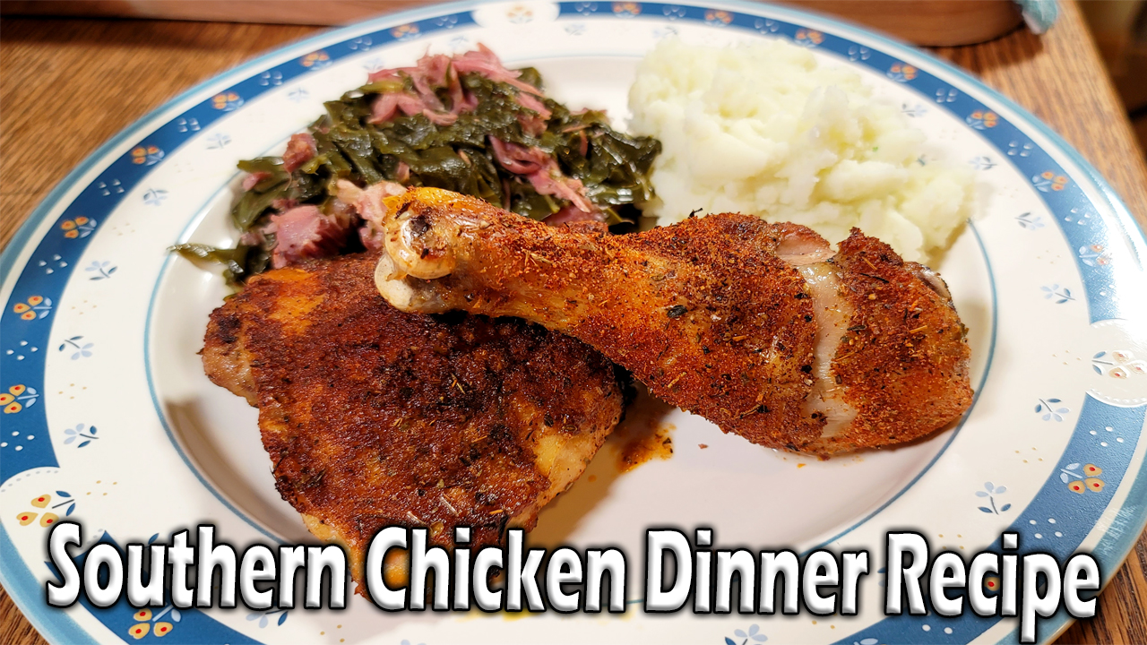 Southern Chicken Dinner Recipe Cover