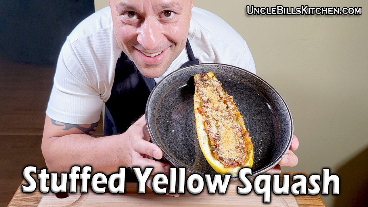 Stuffed Yellow Squash Cover
