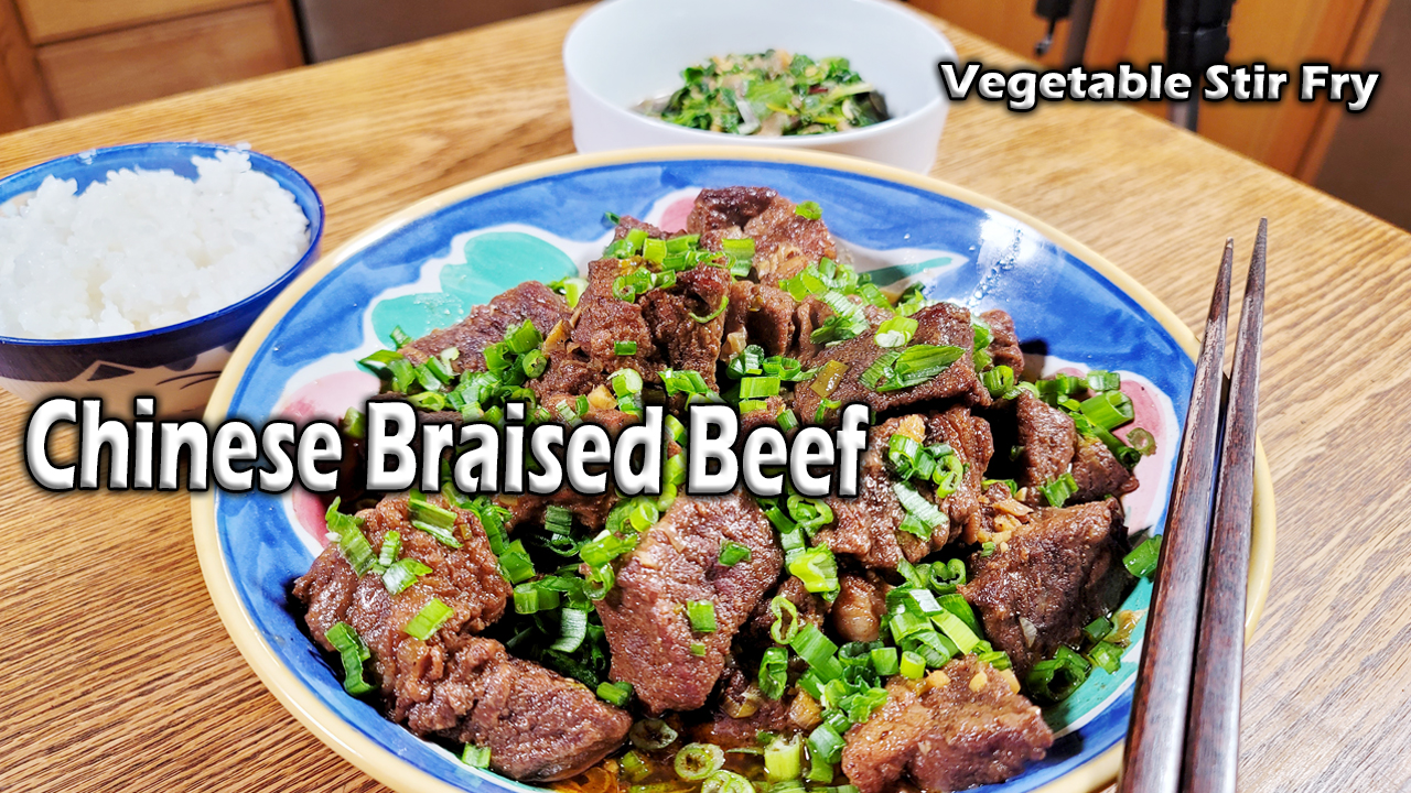 Chinese Braised Beef and Vegetable Stir fry
